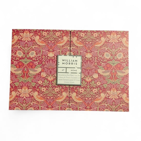 William Morris At Home Luxury Body Care Gift Set - Patchouli & Red Berry - Vegan