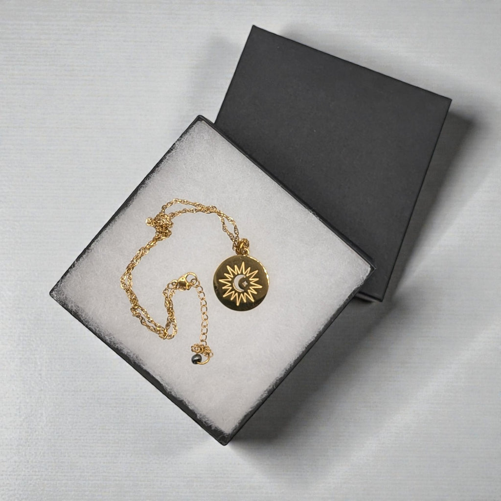 Luxury La Mer Gift Box + 326L 18K Gold Necklace & Star Stud Earrings | Ready to Gift