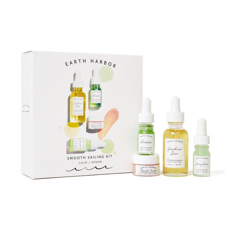 Earth Harbor - Smooth Sailing Gift Set: Antioxidant + Cleansing + Superfood
