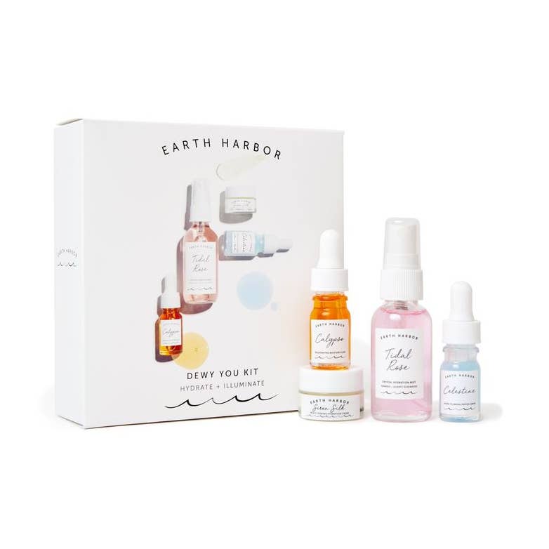Earth Harbor - Dewy You Gift Set: Repair + Hydrating Mist + Vitamin C