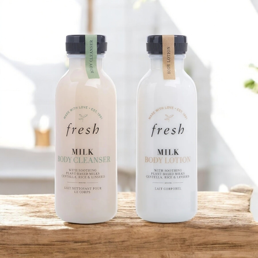 Fresh – Milk Body Cleanser & Body Lotion