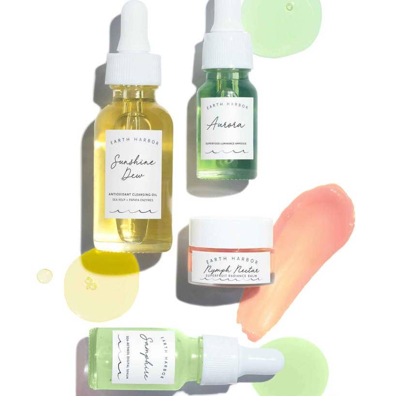 Earth Harbor - Smooth Sailing Gift Set: Antioxidant + Cleansing + Superfood